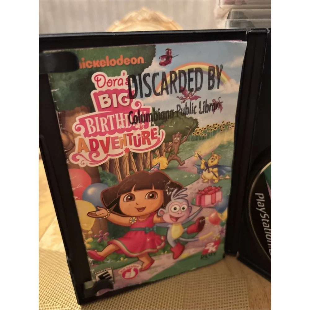 Dora's Big Birthday Adventure (Sony PlayStation 2, 2010). Complete